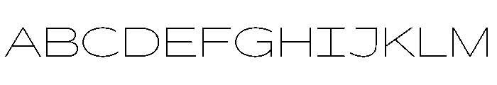 Seabass Extra Light Font UPPERCASE