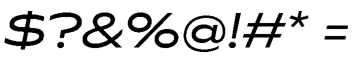 Seabass Regular Italic Font OTHER CHARS