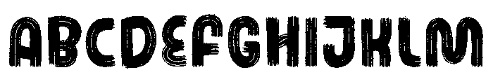 Search Regular Font UPPERCASE