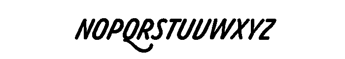 Selfie Neue Round Caps Short Bold Font LOWERCASE