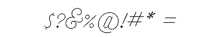 Selfie Neue Round Caps Short Thin Font OTHER CHARS