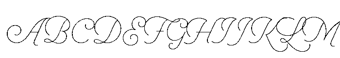Selfie Neue Round Caps Short Thin Font UPPERCASE