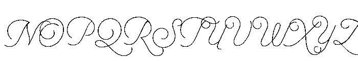 Selfie Neue Round Caps Short Thin Font UPPERCASE