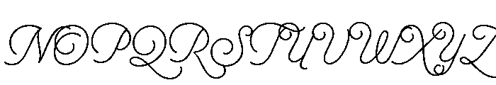 Selfie Neue Round Caps Tall Extra Light Font UPPERCASE
