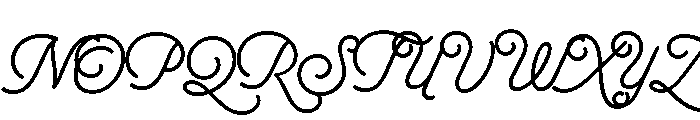 Selfie Neue Round Caps Tall Light Font UPPERCASE