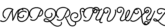 Selfie Neue Round Caps Tall Regular Font UPPERCASE