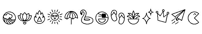 Selfie Neue Round Joy Font UPPERCASE
