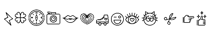 Selfie Neue Round Joy Font UPPERCASE