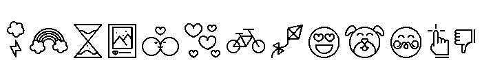 Selfie Neue Round Joy Font LOWERCASE