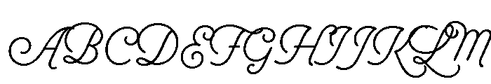 Selfie Neue Round Light Font UPPERCASE