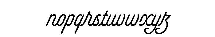 Selfie Neue Round Light Font LOWERCASE