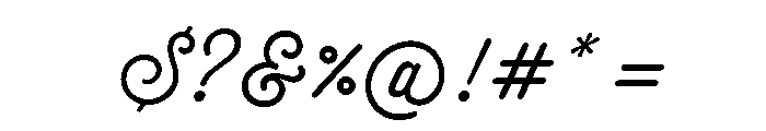 Selfie Neue Round Regular Font OTHER CHARS
