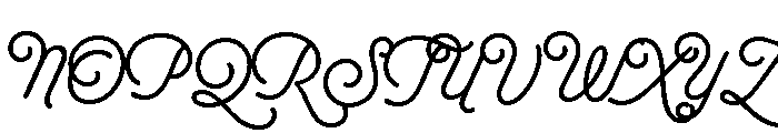 Selfie Neue Round Regular Font UPPERCASE