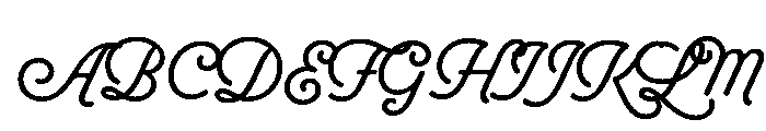 Selfie Neue Round Short Bold Font UPPERCASE