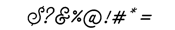 Selfie Neue Round Short Regular Font OTHER CHARS