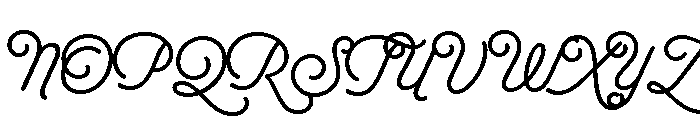 Selfie Neue Round Short Regular Font UPPERCASE