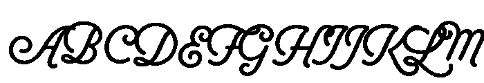 Selfie Neue Round Tall Black Font UPPERCASE