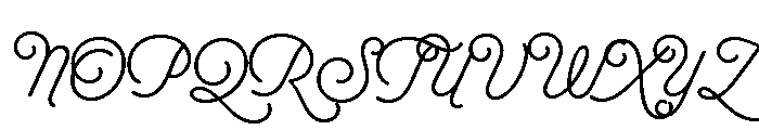Selfie Neue Round Tall Light Font UPPERCASE