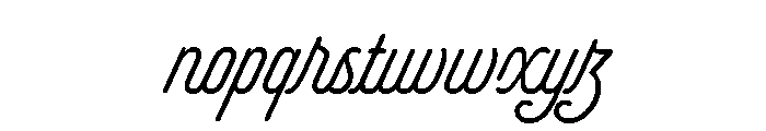 Selfie Neue Round Tall Light Font LOWERCASE