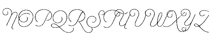 Selfie Neue Round Tall Thin Font UPPERCASE