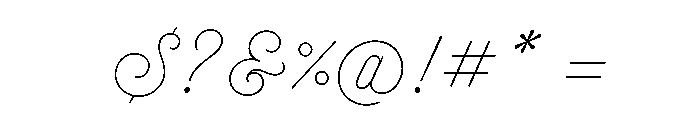 Selfie Neue Round Thin Font OTHER CHARS