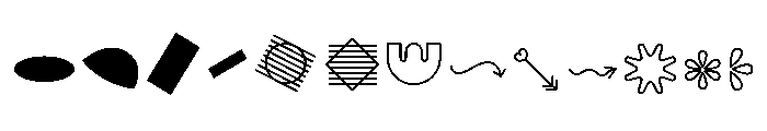 Selfie Neue Sharp Abstract Font UPPERCASE