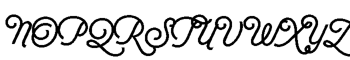 Selfie Neue Sharp Bold Font UPPERCASE