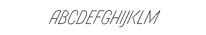 Selfie Neue Sharp Caps Thin FONT