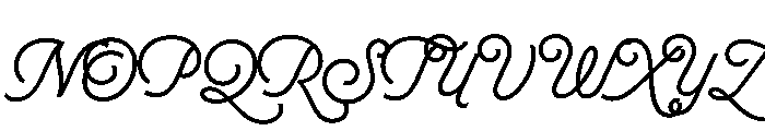 Selfie Neue Sharp Caps Font UPPERCASE