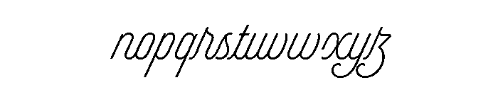 Selfie Neue Sharp Extra Light Font LOWERCASE