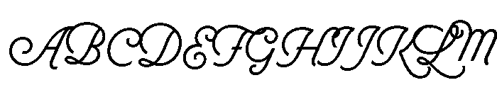 Selfie Neue Sharp Regular Font UPPERCASE