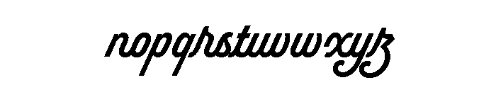 Selfie Neue Sharp Short Bold Font LOWERCASE