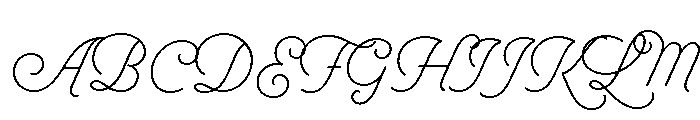 Selfie Neue Sharp Short Extra Light Font UPPERCASE