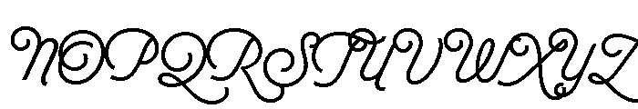 Selfie Neue Sharp Short Regular Font UPPERCASE