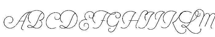 Selfie Neue Sharp Short Thin Font UPPERCASE