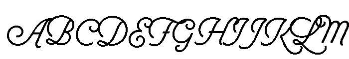 Selfie Neue Sharp Tall Regular Font UPPERCASE