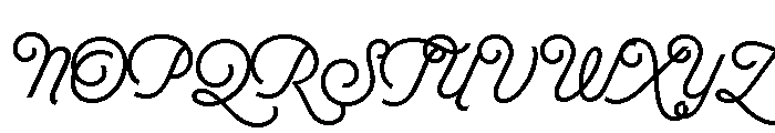 Selfie Neue Sharp Tall Regular Font UPPERCASE
