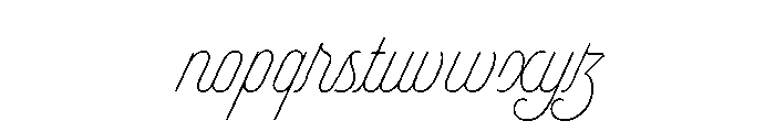 Selfie Neue Sharp Thin Font LOWERCASE
