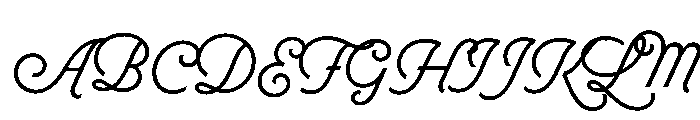 Selfie Neue Sharp Font UPPERCASE