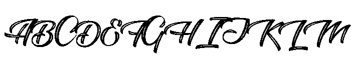 Selvedger Chicano Font UPPERCASE