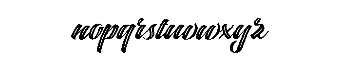 Selvedger Chicano Font LOWERCASE