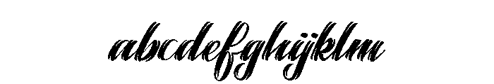 Selvedger Lettering FONT