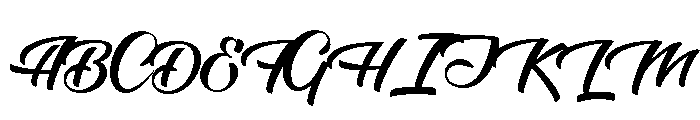 Selvedger Regular Font UPPERCASE