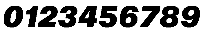 Sequel Geo Black Italic Font OTHER CHARS