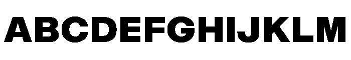 Sequel Geo Black Font UPPERCASE
