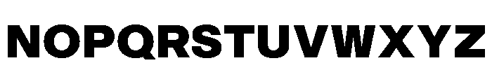 Sequel Geo Black Font UPPERCASE
