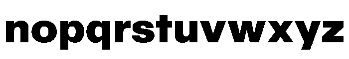 Sequel Geo Black Font LOWERCASE