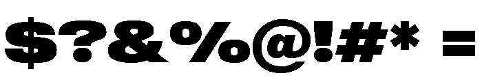 Sequel Geo Extended Black Font OTHER CHARS