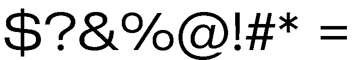 Sequel Geo Extended Light Font OTHER CHARS