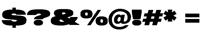 Sequel Geo Extended Max Font OTHER CHARS